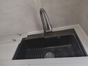 欧琳（OULIN）厨房水槽大单槽台下盆淘菜盆一体盆纳米水槽304 实拍图