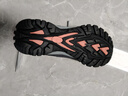 悍途透气登山鞋低帮防滑耐磨爬山鞋四季网面新款舒适减震户外徒步鞋 深灰/桔色609-男 41 实拍图