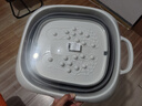 京东京造 养生局 泡脚桶可折叠洗脚盆便携式家用大号泡脚盆足浴盆按摩颗粒 实拍图