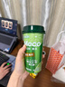 香飘飘Meco如鲜杯装果茶 泰式青柠口味400ml 8杯 0脂肪饮料礼盒装 实拍图