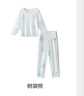 babycare山茶花儿童家居服春秋莫代尔薄款睡衣居家套装 树袋熊  90 实拍图