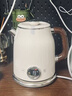 美的（Midea）艺术家电热水壶  烧水壶自动断电保温一体  1.6L大容量电热水壶 316L不锈钢恒温壶 精准控温 63-Q 实拍图