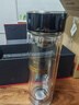 富光抗菌玻璃杯 双层高硼硅泡茶杯子 茶水分离杯 车载水杯男女士400ml 实拍图