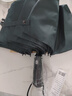 天堂 全自动雨伞三折 10骨加固一键开收易甩干简约晴雨伞 冷山绿 实拍图
