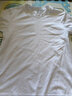 顶峰保罗（Dingfengbaoluo）日系纯色纯棉短袖t恤男士夏季基础款宽松打底内搭DF230白3XL 实拍图
