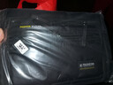 威纳登单肩包大容量防泼水耐磨背包多口袋做生意包休闲男士斜挎包 黑色 实拍图