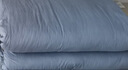 海澜之家（HLA）A类全棉床上四件套床单款水洗棉宿舍三件套100%纯棉裸睡亲肤被套 烟蓝浅灰双拼色 家用三件套被套150*200 床单款 180*230 实拍图