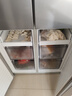 美菱（MeiLing）收纳师460升双变频一级能效十字对开四开门冰箱家用超薄风冷大容量国家补贴BCD-460WSP9CX星宇灰 实拍图