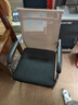 双木马 升级加粗办公椅弓形电脑椅子网布透气麻将椅学生宿舍凳会议座椅 升级（圆管）-米色-高背 实拍图