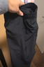 :CHOCOOLATE it直筒休闲裤男2026夏季薄款宽松透气速干男士长裤纯色简约 黑色 【官方正品】 XL 【建议140斤-160斤】 实拍图