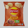 乐事（Lay's） 乐事薯片135g袋装大包装休闲零食小吃 【135g*3袋】烧烤味 实拍图