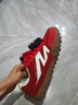 骆驼（CAMEL）山海薄底女鞋复古休闲运动德训鞋子X24B09L7606B 正红/象牙白 36 实拍图