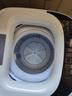 小鸭牌小黄鸭系列婴儿洗衣机烘干一体迷你高温煮洗全自动洗衣机宝宝儿童专用小型儿童带烘干 4.5KG白【蓝光升级+10大程序】+10年保修 【全自动洗脱一体】 实拍图