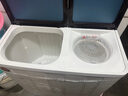 长虹半自动波轮洗衣机 家用老式双缸双桶 洗脱一体机 大容量脱水甩干机 以旧换新 洗脱24.8公斤【洗涤18公斤+脱水6.8公斤】 实拍图
