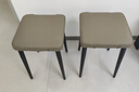顾家家居（KUKA）叠叠凳餐凳小户型餐椅可折叠椅子凳子PT7171YD 堆堆凳-棕*2 实拍图