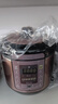 美的（Midea） 电压力锅电高压锅家用大容量多功能定时预约高压电饭煲电饭锅 可煮小米粥2-3-5-8人用 推荐款【6L大容量 双胆】（5-12人） 6L 实拍图
