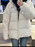 阿迪达斯 （adidas）冬季男子通勤防风保暖上衣立领运动70%鸭绒羽绒服 L码 实拍图
