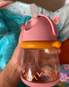babycare儿童水杯婴儿学饮杯恐龙水壶防摔背带款吸管杯PPSU300ml  实拍图