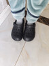朴西沙滩休闲洞洞鞋女士EVA厚底增高情侣凉鞋男 珍珠黑 39-40  实拍图