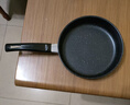 【亏本清仓】韩式麦饭石色不粘锅平底锅铁锅电磁炉不带盖 黑色小煎锅 16cm 实拍图