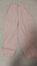 优衣库童装男童女童工装束脚裤长裤休闲户外防蚊轻薄裤子476760 11 粉红色 110 实拍图