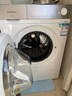 西门子（SIEMENS）小晶钻智净 10公斤大容量 全自动滚筒洗衣机 隐形触控 隐奢设计 智能除渍 高效除菌 WG52H1U00W 实拍图