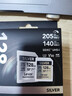 雷克沙（Lexar）128GB SD存储卡 U3 V30 佳能索尼富士尼康相机高速SD卡 读205MB/s 写140MB/s 4K超清录制 SD银卡 实拍图