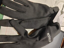 迪卡侬户外运动男女跑步健身骑行轻薄舒适保暖触屏手套纯黑色M-4564125 实拍图