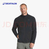 迪卡侬（DECATHLON）保暖户外抓绒衣外套男女运动宽松秋摇粒绒外套冲锋衣内胆 男款-全拉链-黑色 M 实拍图