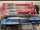 斑马牌（ZEBRA）多功能三色中性笔 黑蓝红0.5mm多色笔 学生商务办公签字笔J3J2 暗黑杆 实拍图