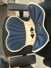 思菲其护腰坐垫靠垫护腰久坐神器人体工学椅支撑腰部坐靠背一体座椅垫 包裹款-运动蓝【闭眼入】 超强支撑-舒适护腰 实拍图