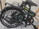 大行（DAHON） 折叠自行车20英寸铝合金轻便6速通勤单车冠特 KBA061绿色 实拍图