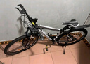 金武端自行车成人山地车公路赛车单车骑行变速超轻越野中学生初中青少年 顶配版-辐条轮-黑白色 26寸21速 实拍图