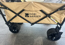 牧高笛（MOBIGARDEN）营地车 户外露营大容量宽轮双刹折叠推车星际 NX23689009 细沙黄 实拍图