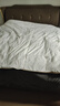 水星家纺羽绒被95%白鹅绒被子冬季冬被芯双人羽绒被200×230cm-1100g 实拍图