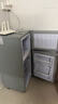 志高（CHIGO）小冰箱迷你小型家用冷藏冷冻两用宿舍出租房用双门办公室电冰箱节能省电 【一级能效】98L银色【三天约一度电】 实拍图