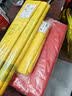 威佳红色危废垃圾袋加厚特大号16丝150*90cm固废化学品酸性碱性防静电垃圾袋废弃物防化处理袋耐腐蚀 实拍图