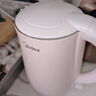 美的（Midea）电热水壶电水壶烧水壶双层防烫 0涂层 食品级304不锈钢1500W快速沸腾1.7L大容量 HJ1705 实拍图