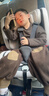 法雷曼儿童安全座椅汽车用0-12岁360度旋转婴儿宝宝车载坐躺i-Size认证 魔力灰pro【钢骨架+支撑腿】 实拍图