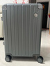 京东京造无界铝框20英寸行李箱男女 旅行箱密码箱登机皮箱学生 石墨灰 实拍图