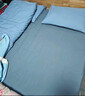 京东京造悦柔四件套 120g加厚耐用磨毛A类床单被套床上四件套 1.5米天空蓝 实拍图