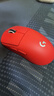 罗技（G）GPW二代 金刚版新升级 无线游戏鼠标 Hero2传感器60g轻量FPS职业电竞配置 GPW2狗屁王二代 红色 实拍图