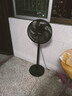 美的（Midea）【超级单品】七叶轻音立式电风扇家用柔风落地扇台式桌面小型风扇大风量节能摇头宿舍电扇 SAF30AB 实拍图
