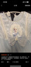 安妮优儿女童爱莎公主裙秋装毛衣裙子儿童礼服秋冬冰雪奇缘女孩艾莎连衣裙 蓝色加绒 120 实拍图