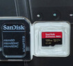 闪迪（SanDisk）256GB TF(MicroSD)内存卡 4K极速金卡A2 V30 U3行车记录仪 运动相机无人机 监控存储卡 读190MB/s 实拍图