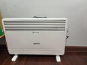 奥克斯（AUX）取暖器家用欧式快热炉电暖气取暖电暖炉暖风电暖器对流式烤火炉 IPX4级防水 NDL220-B37G 小米白 实拍图