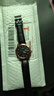 【网红爆款】商务腕表石英运动表休闲皮带男女手表 黑色 实拍图