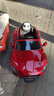 星辰皓正版玛莎拉蒂儿童电动车四驱遥控汽车小孩四轮宝宝玩具可坐人童车 【烤漆酒红】四驱+蓝牙+遥控+灯光音乐+摇摆+皮座 实拍图