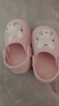 牧童儿童拖鞋夏男宝宝洞洞鞋软底女童卡通洗澡婴幼儿家居鞋萌兔粉130 实拍图