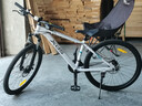 喜德盛（xds）山地自行车黑客350/旭日310 X6铝合金车架21速变速机械碟刹 黑客350白灰色15.5寸（25款） 实拍图